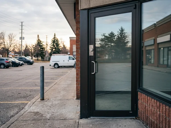 Permanent repair with new laminated glass and deadlock
